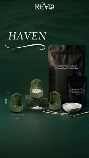HAVEN Green Black - poster