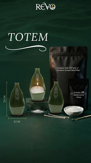 TOTEM Mint Beige - poster