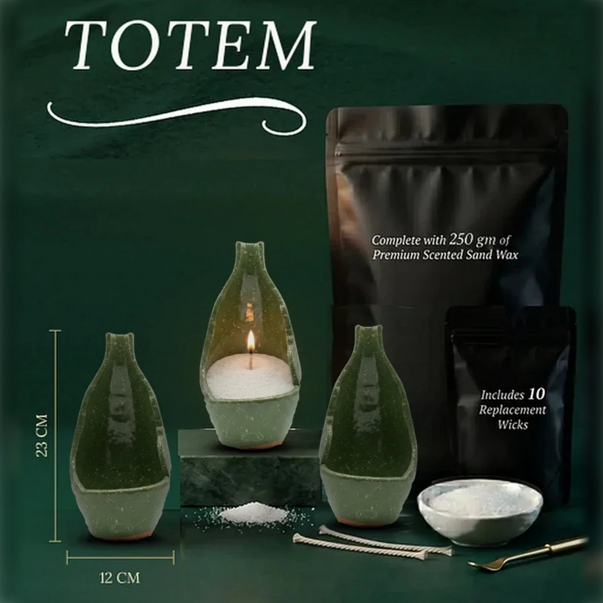 TOTEM Mint Beige - poster