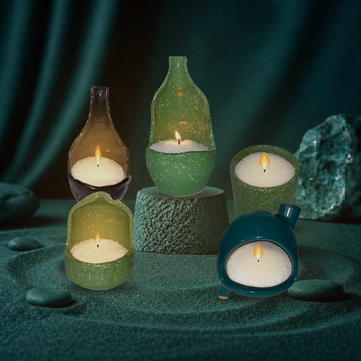 REVO Clay Lantern Collection