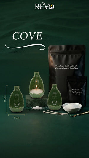 COVE Green Beige - poster